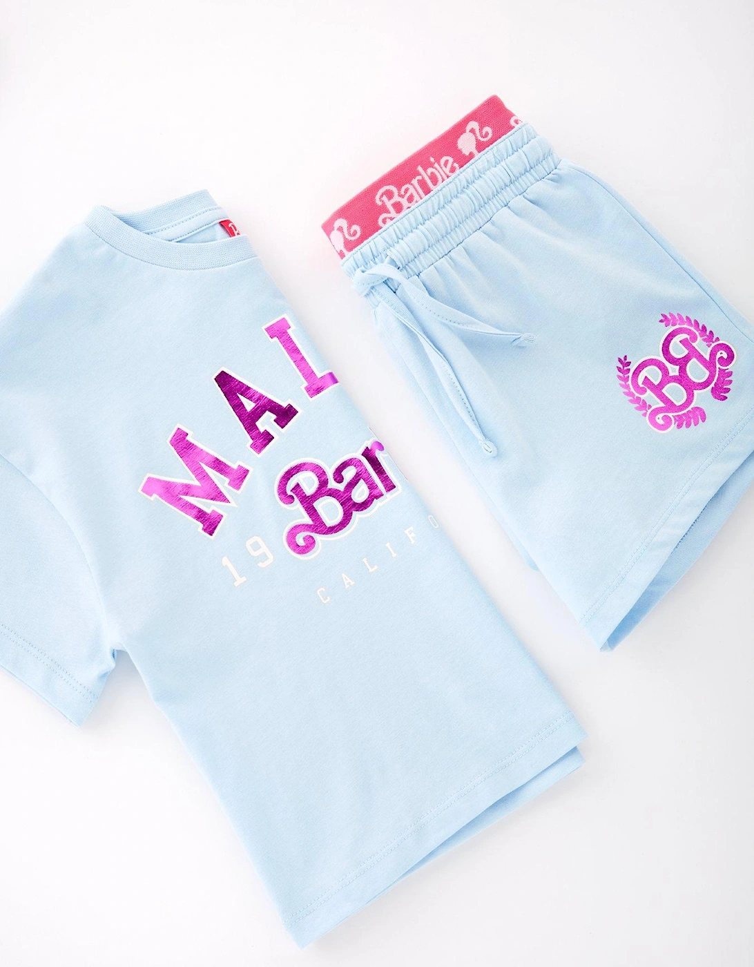 Malibu Dreamin Shortie Pyjamas - Blue