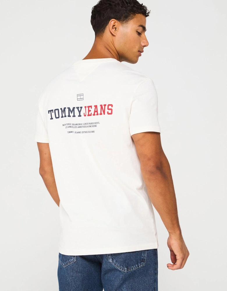 Dna Back Graphic T-Shirt - Off White