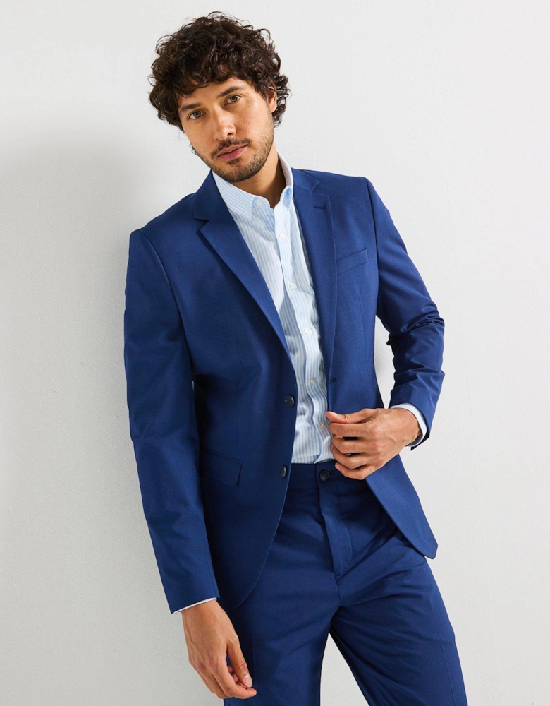Slim Fit Liam Flex Blazer - Blue