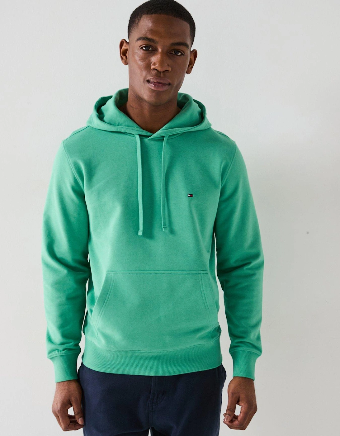 Essential Terry Hoodie - Green, 2 of 1