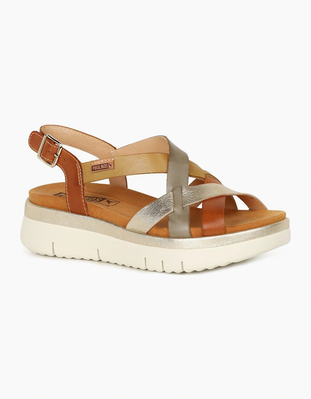 Pikolinos Women's Brown Portals Sandals Size 5