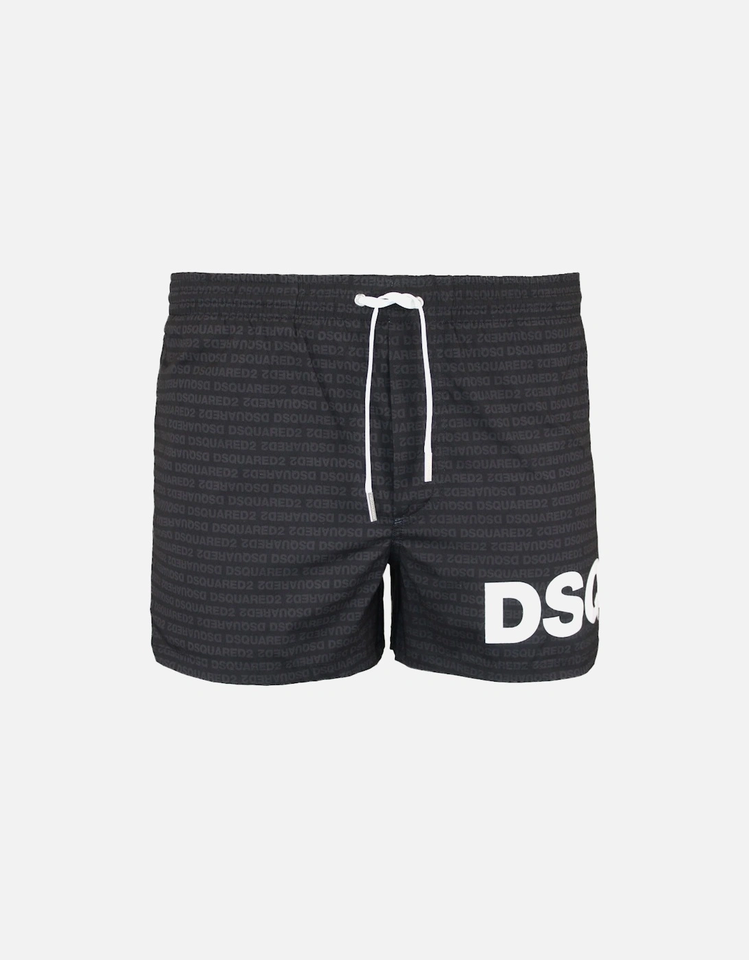 Dsquared2 Men's Black Swim Shorts, - : 32/34/35 Large