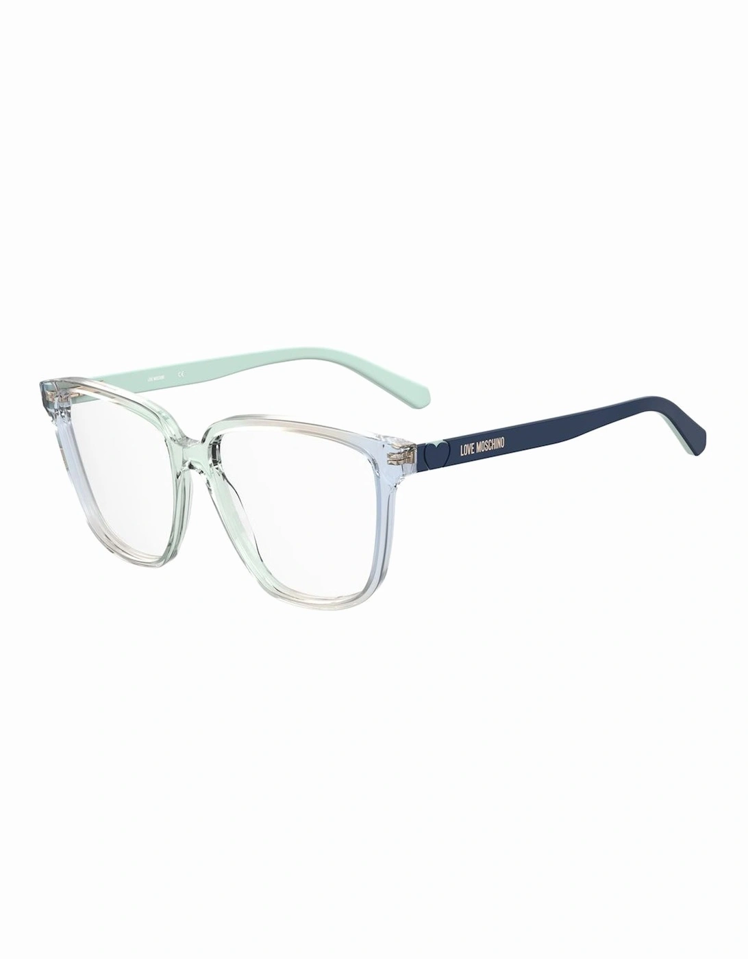Acetate Cat-Eye Glasses Women - Blue Frames, 3 of 2