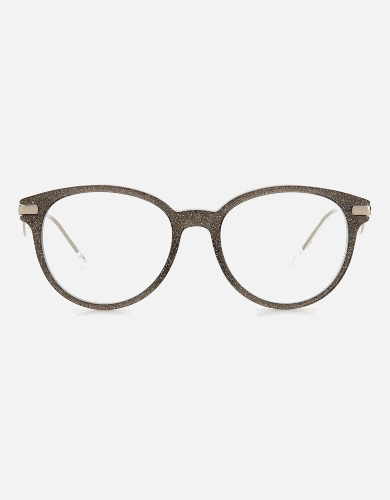Acetate Rectangular Eyeglasses Women - Gray Frames