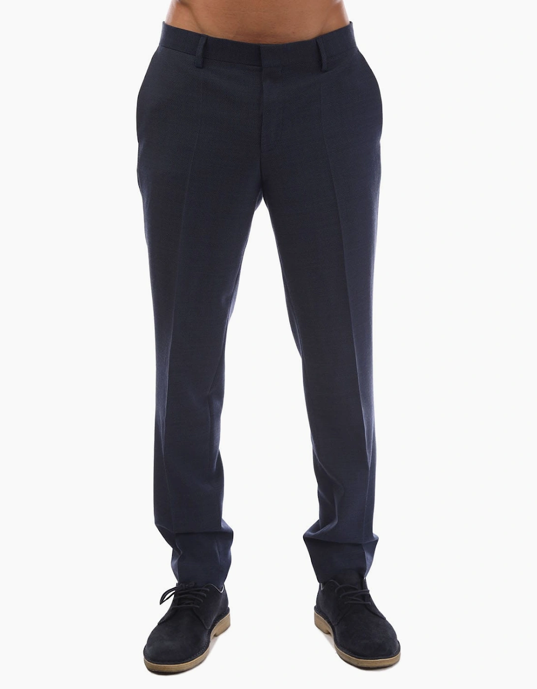 Hugo Boss Men's Getlin212X Trousers - Navy - Size: 38