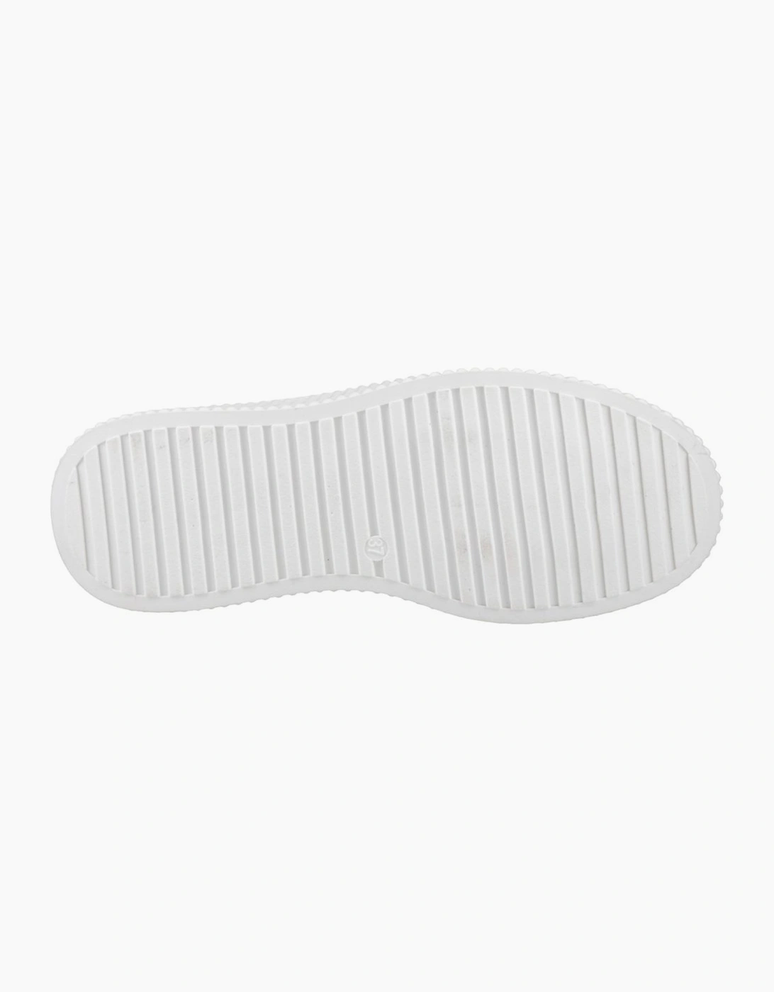Hush Puppies Harlow Women's Sneakers in Silver with Chunky Sole, Size 6 - Image 7