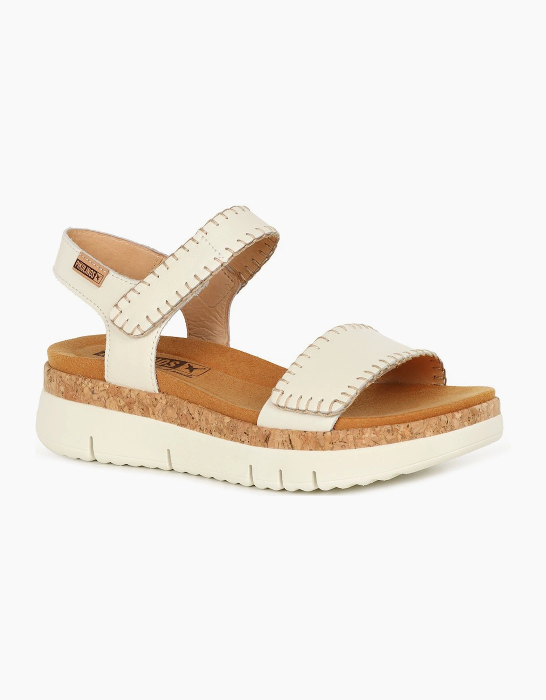 Pikolinos Women's White Pollensa Sandals - : 6 Size 6