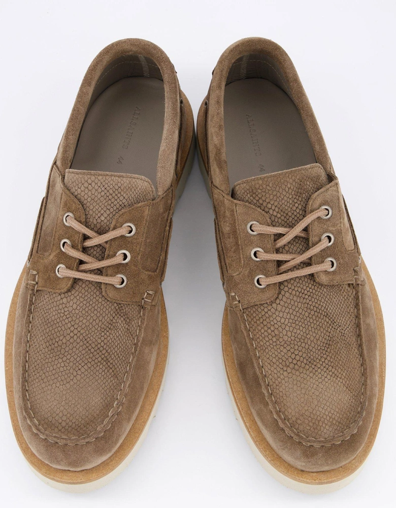 Men's Skiff Suede Lace Up Shoe - Grey