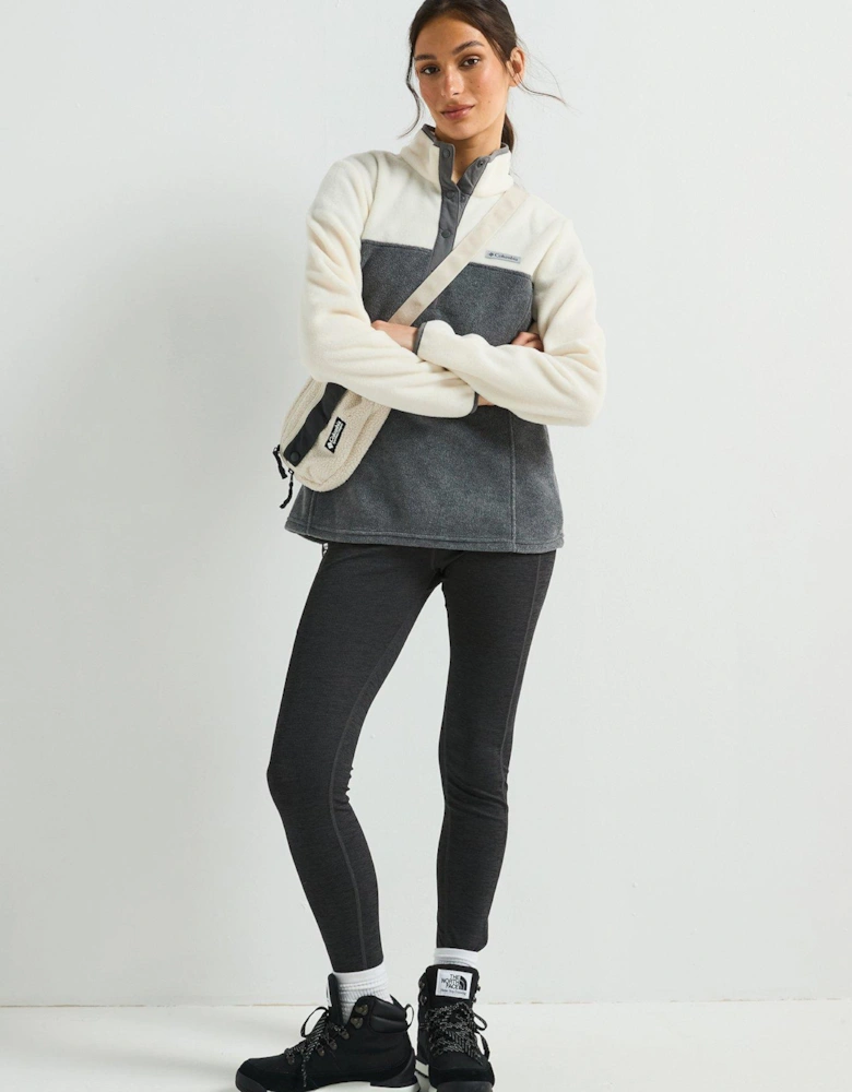 Women's Benton Springs 1/2 Snap Pull Over 2 Fleece - Grey