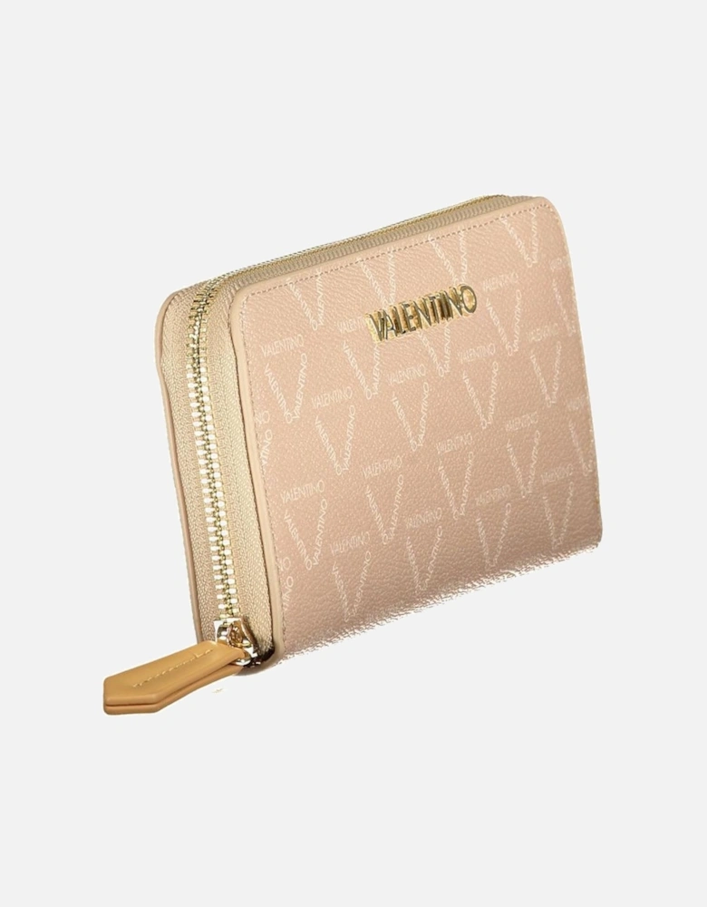 3-Compartment Wallet with Coin Purse and Card Spaces Women - Beige