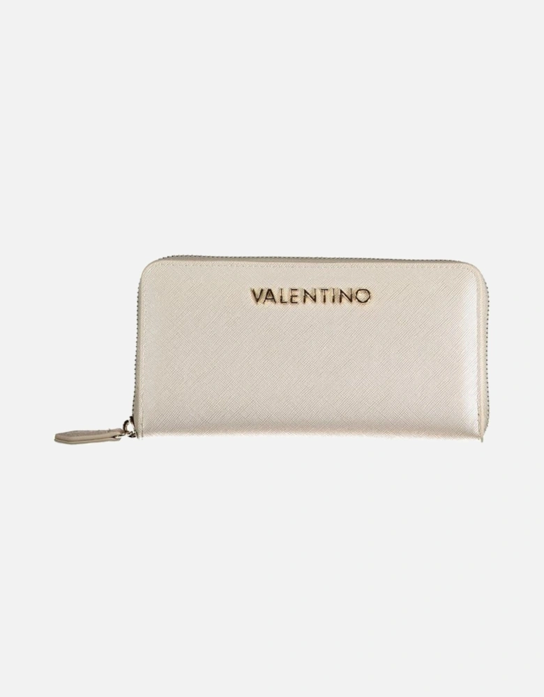 Wallet with 6 Compartments and Coin Purse Women - Silver Wallets