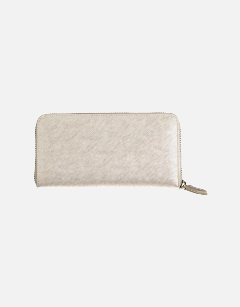 Wallet with 6 Compartments and Coin Purse Women - Silver Wallets