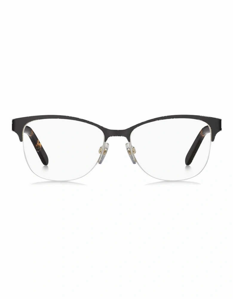 Metal Frame Glasses Women - Black