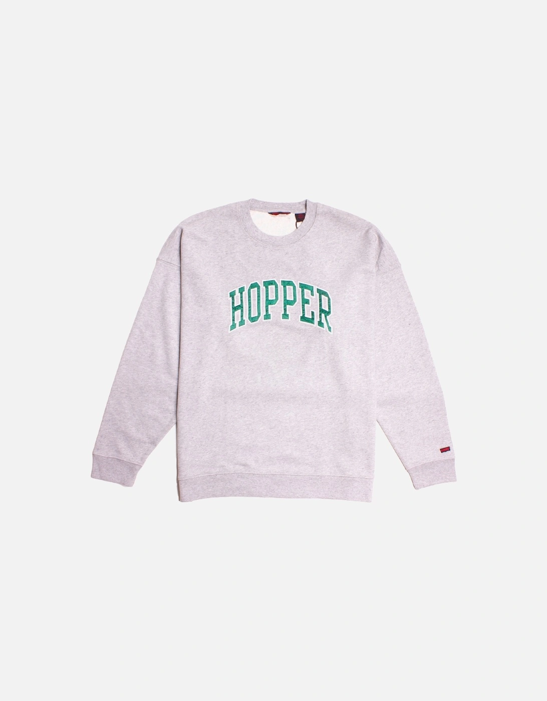 Levi's® x Stranger Things Heather Grey 'HOPPER' Oversized Sweatshirt, 5 of 4