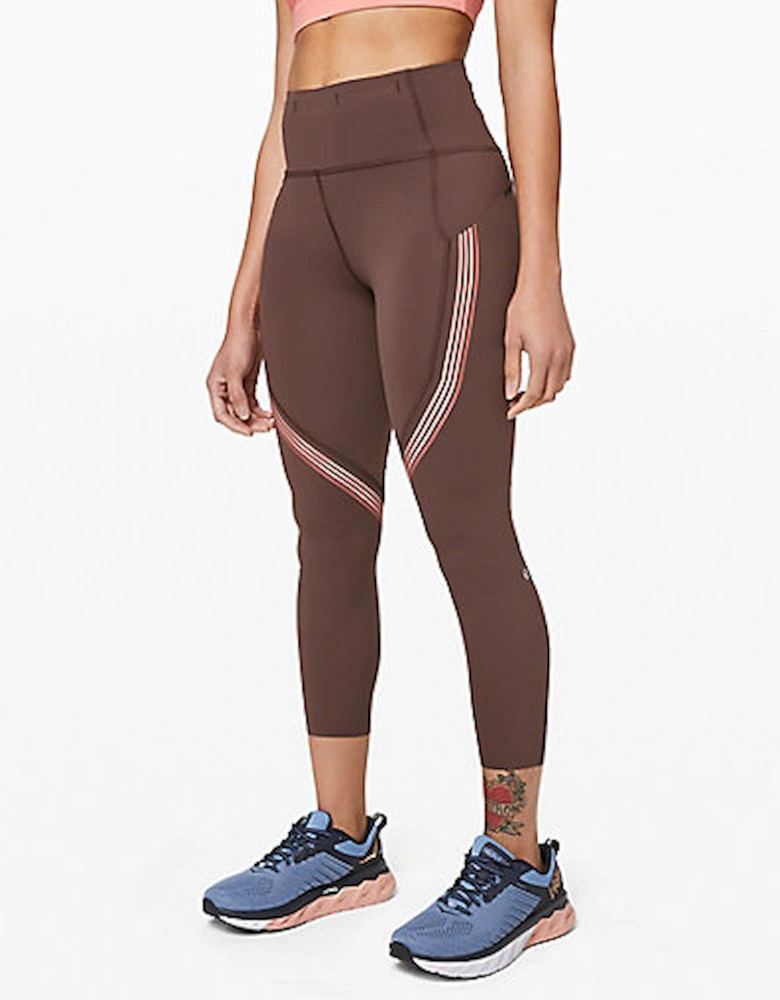 Cherry Cola Speed Limit Nulux Crop 23" Legging