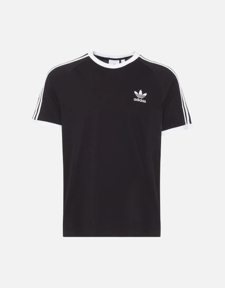Originals Men's Black '3 Stripes' T-Shirt