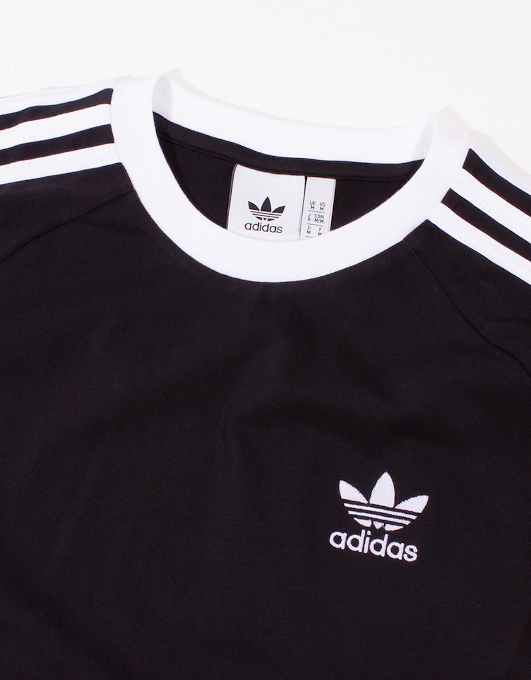 Originals Men's Black '3 Stripes' T-Shirt