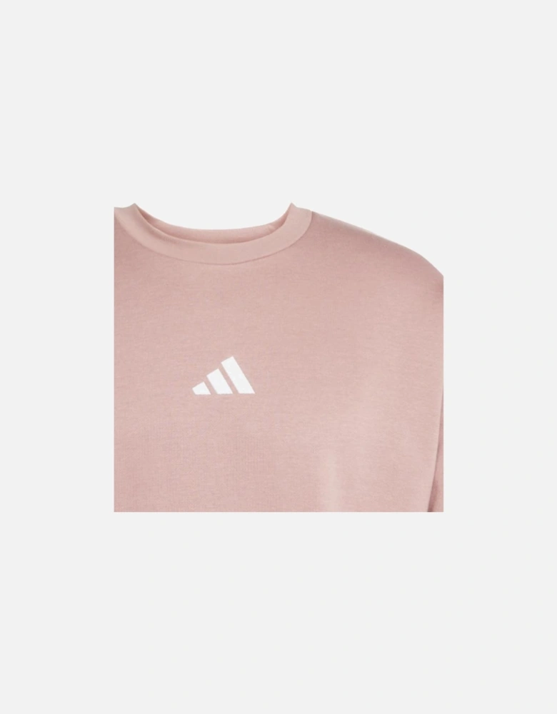 3 Stripe EQT Salmon Pink Crew Sweatshirt