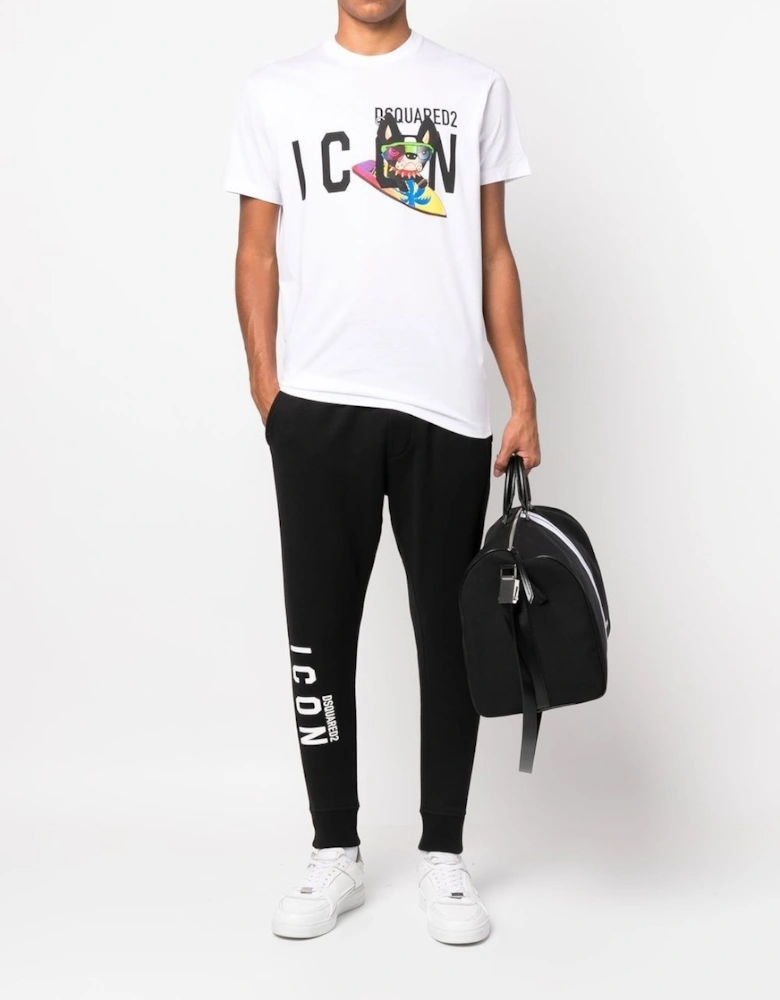 White 'Icon Surf Ciro' T-Shirt