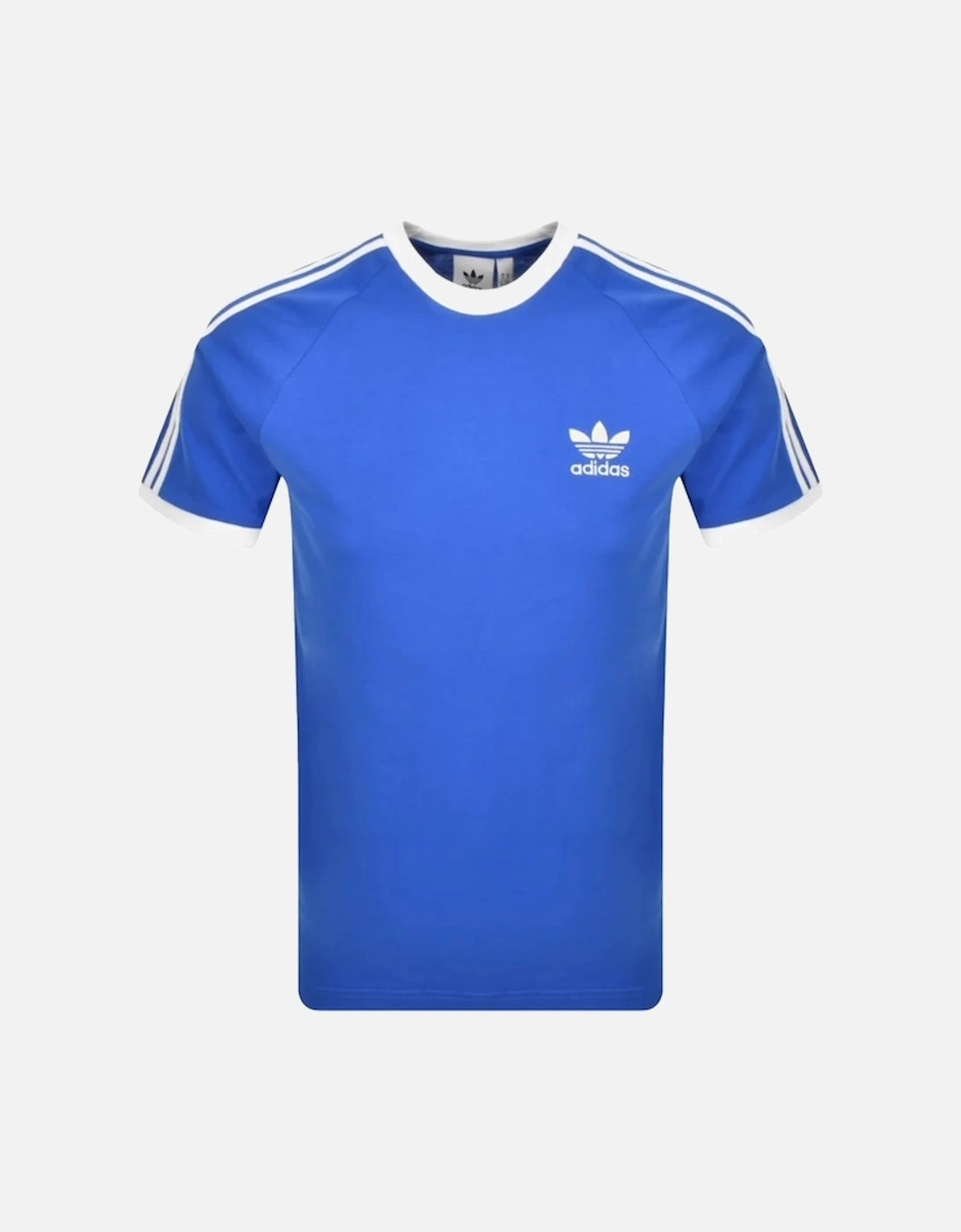 Originals Men's Royal Blue '3 Stripes' T-Shirt, 3 of 2