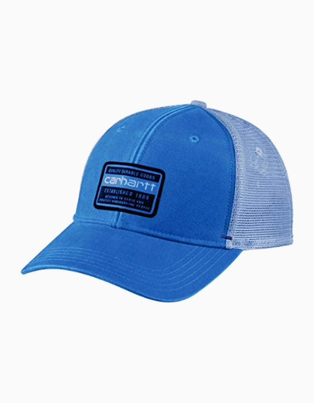 Men's Carhartt Quality Goods Logo Patch Ball Cap Blue - Size: ONE size,