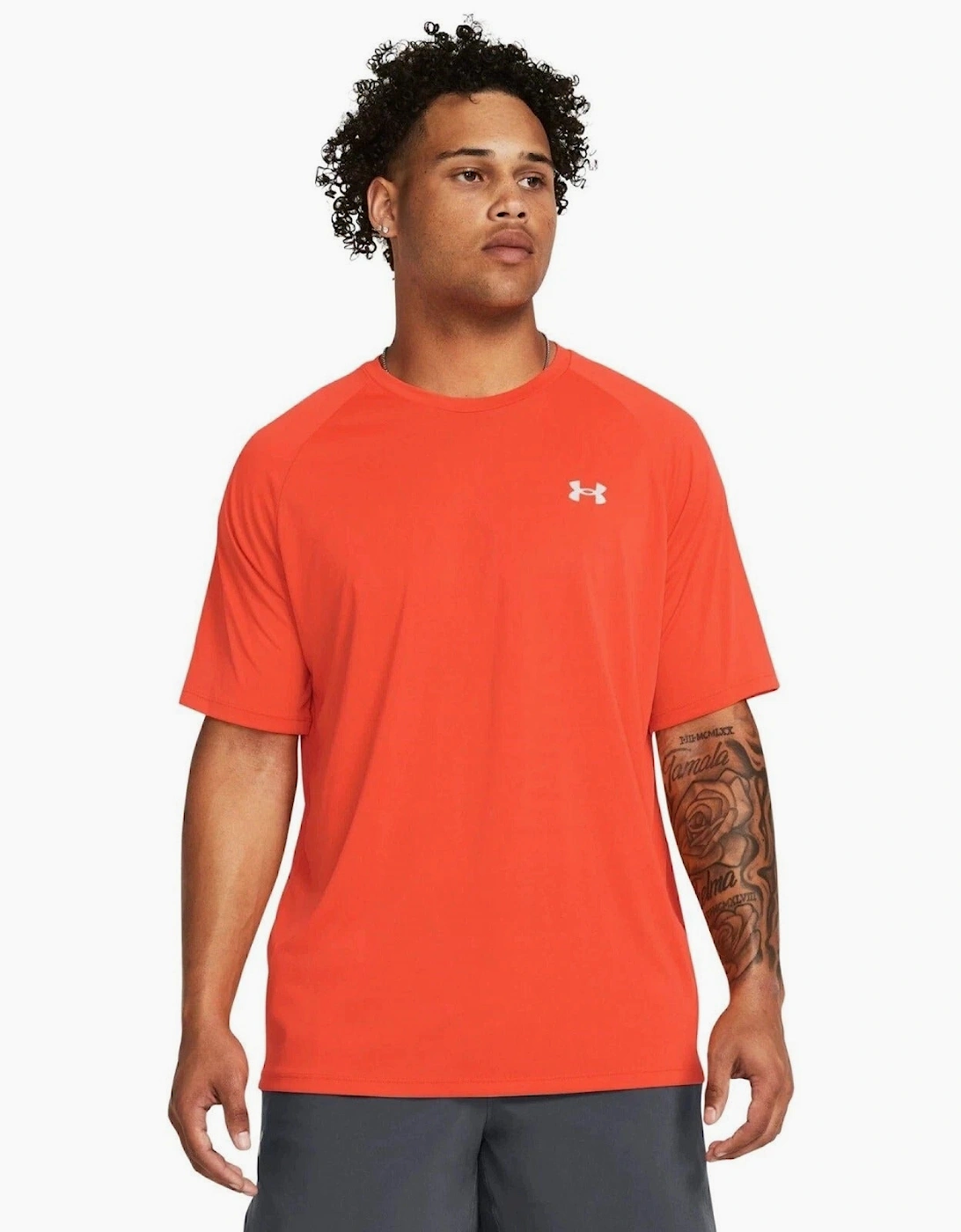 Men's Under Armour Tech Reflective T-Shirt - Size: 42