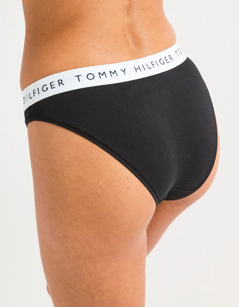 Heritage Cotton Bikini Brief - Black