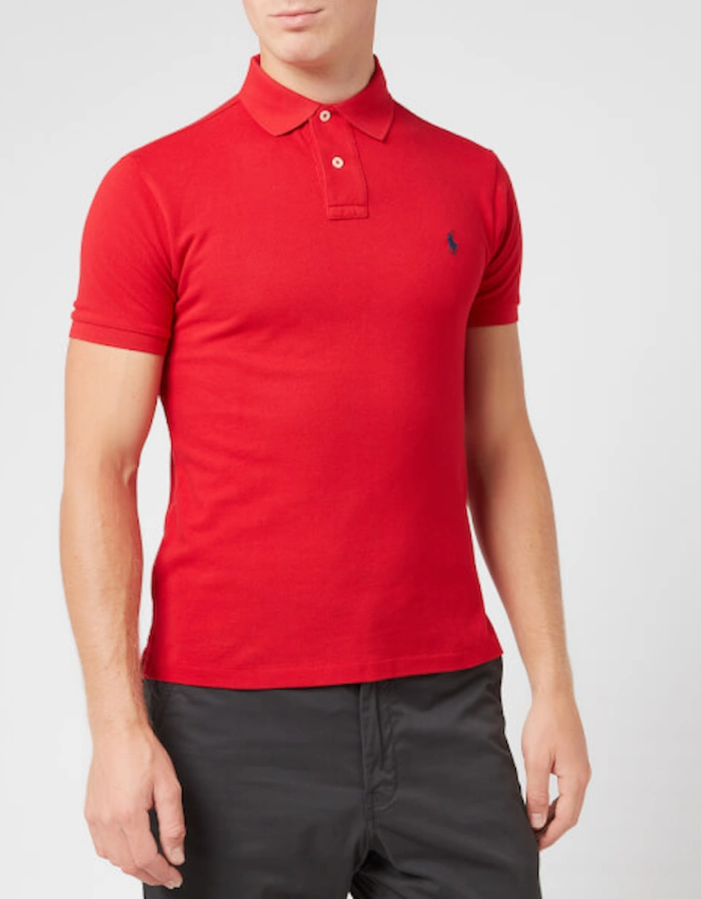 Cotton-Piqué Slim-Fit Polo Shirt