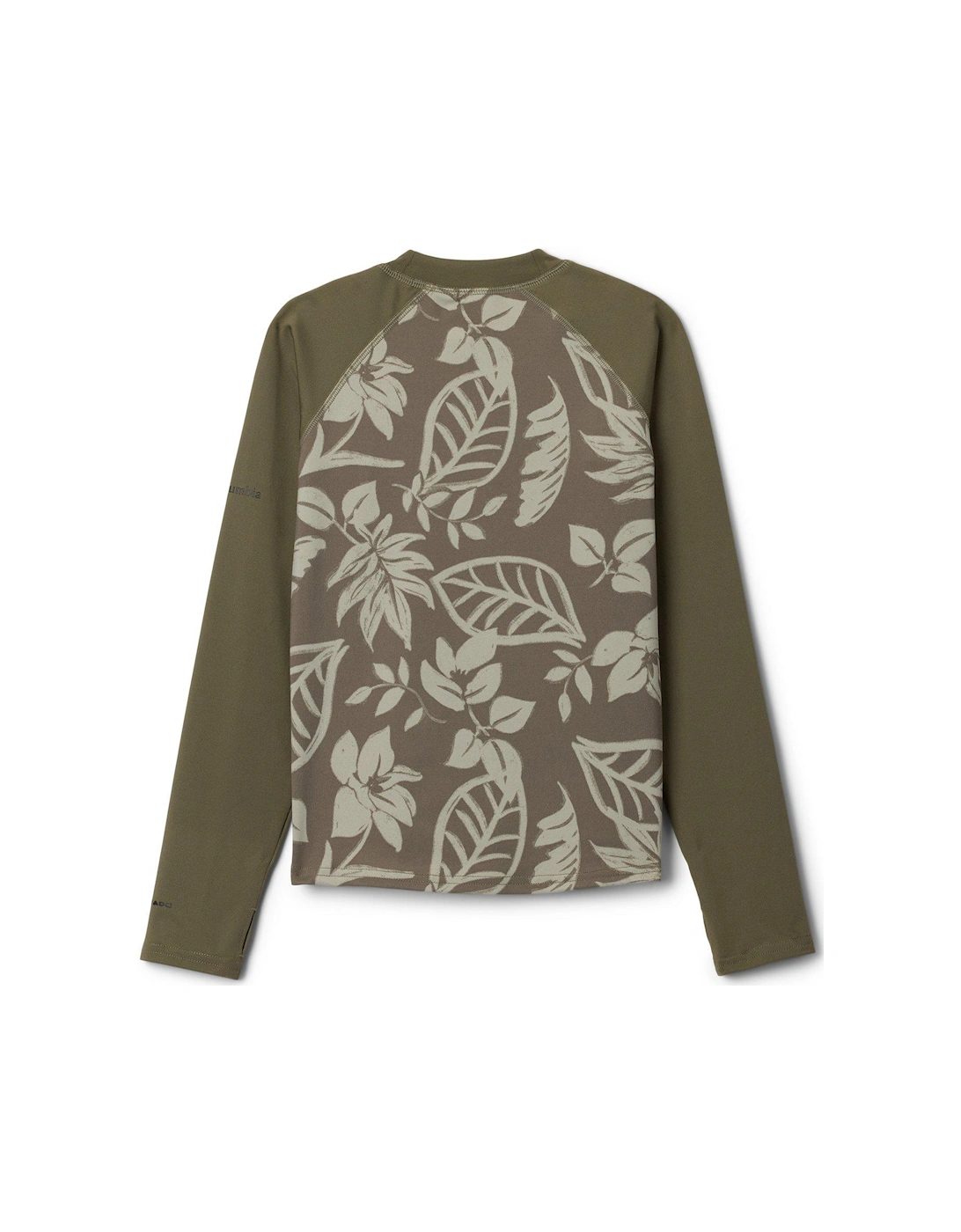 Kids Unisex Sandy Shores Printed Long Sleeve Sunguard - Green