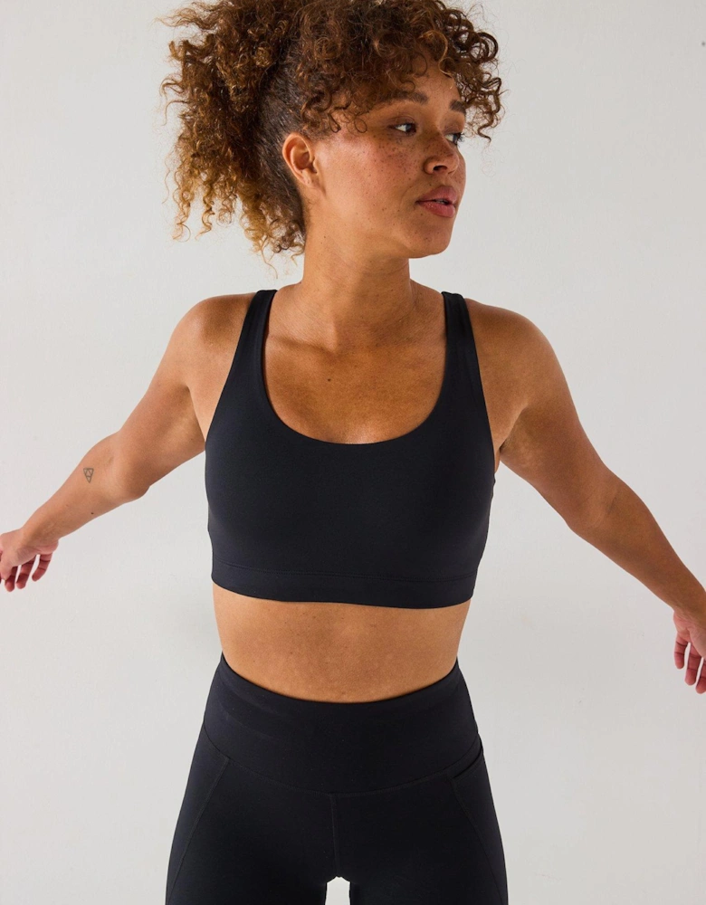 Womens Training All Day Active Bralette - Black