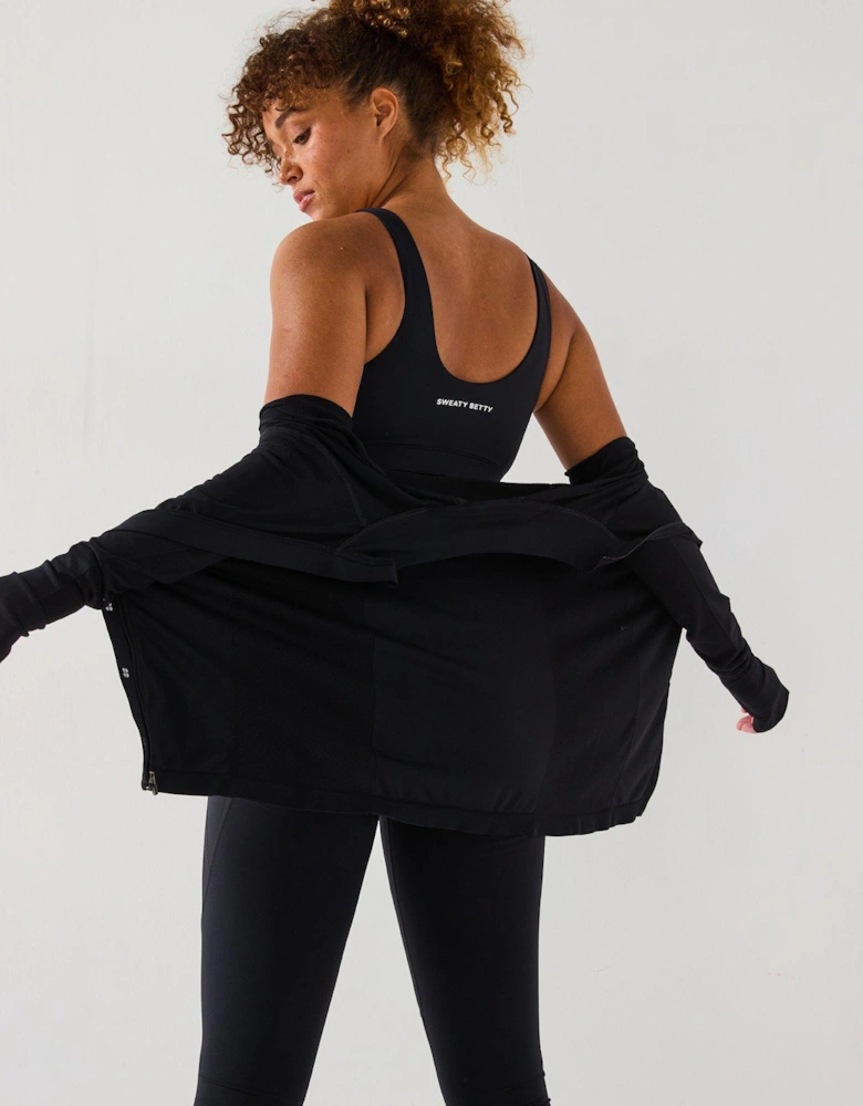 Womens Training All Day Active Bralette - Black