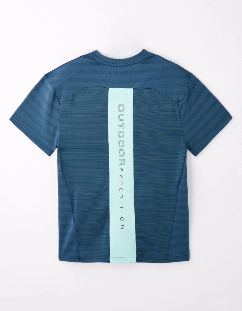 Junior Piton T-Shirt - Slate