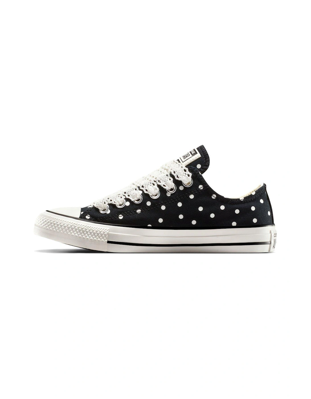 Women's Chuck Taylor All Star Canvas Ox Trainers - Black