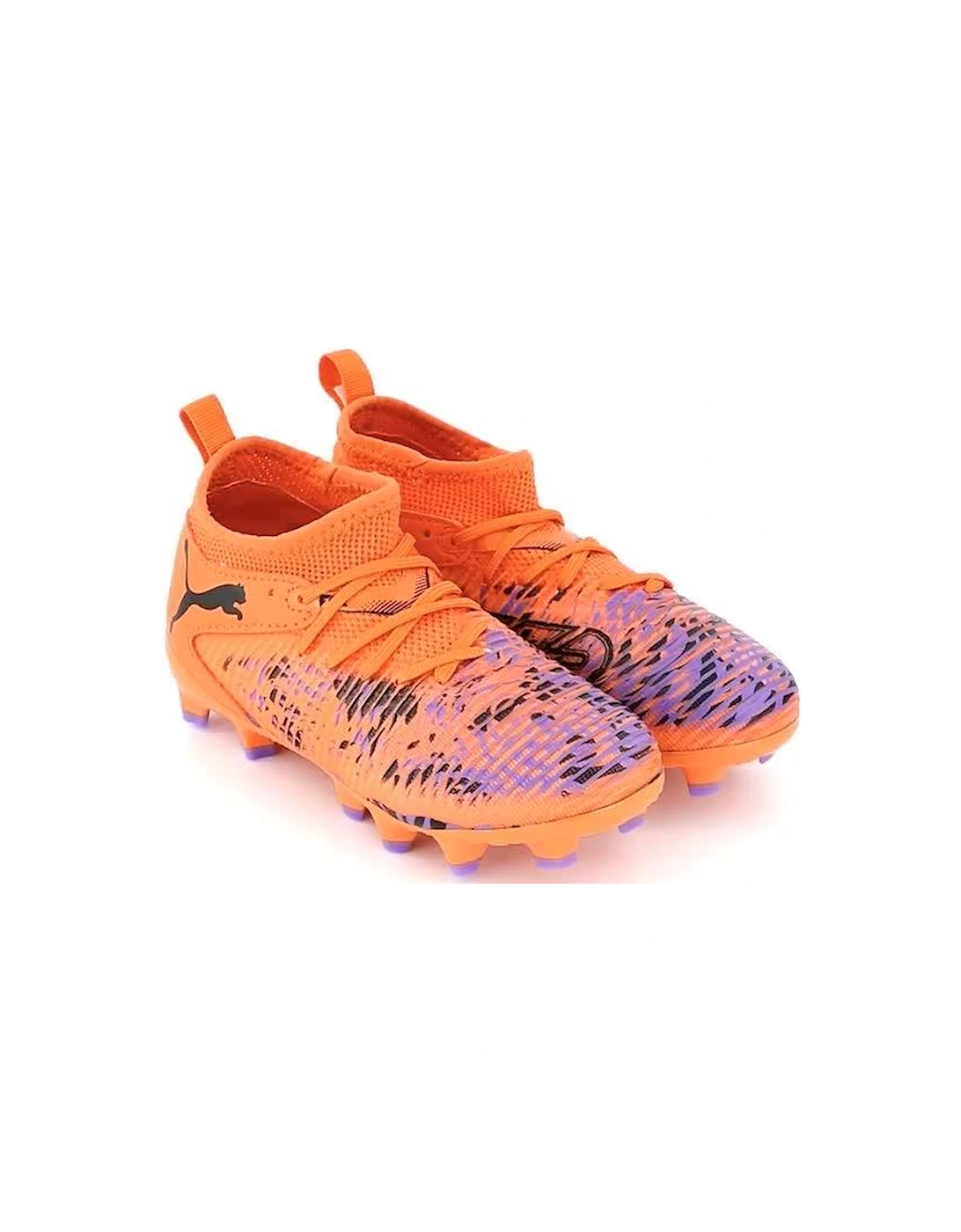 Junior Future 8 Match Creativity Firm Ground Football Boot - Orange