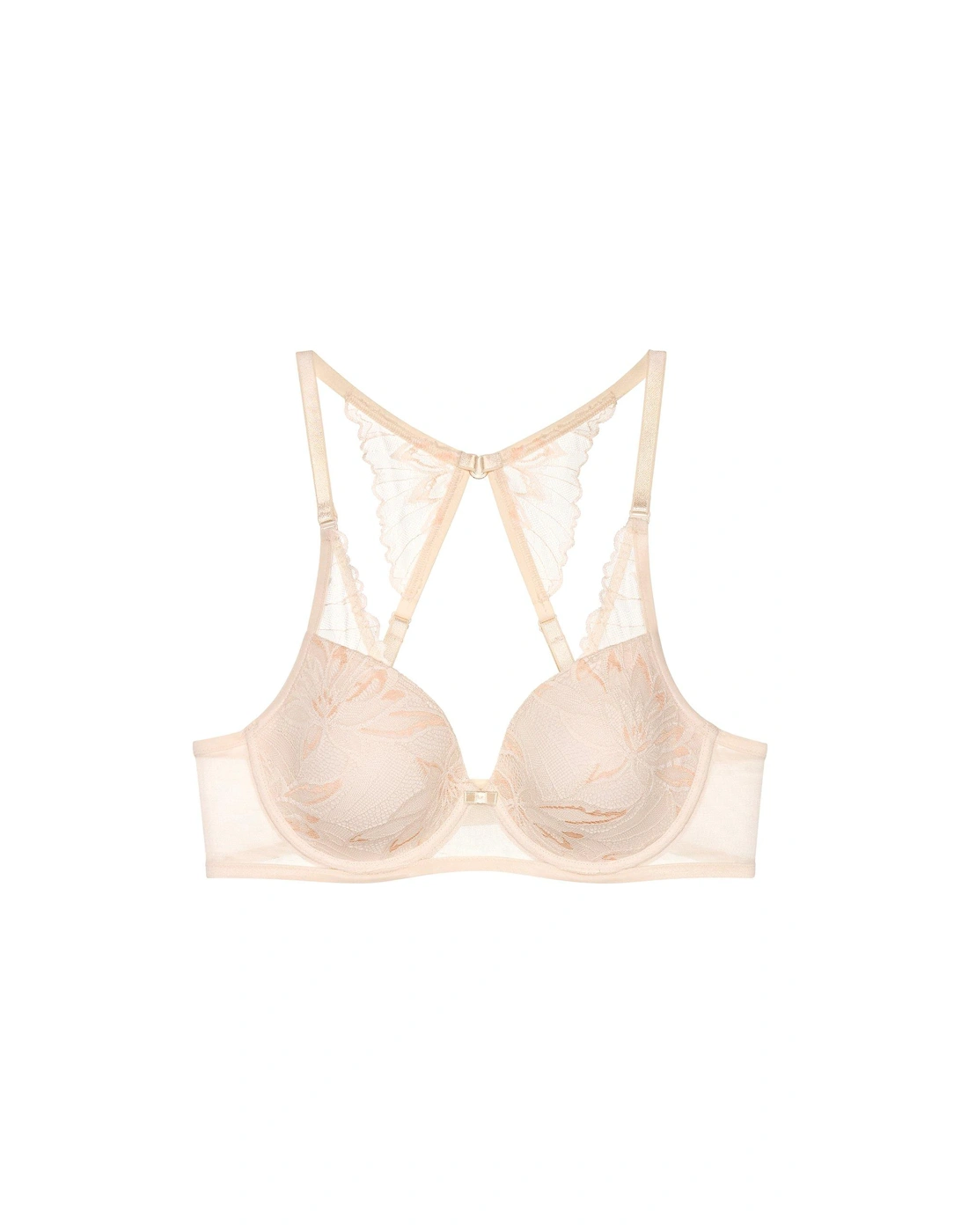 Amourette Charm Delight Underwired Embroidered Bra - Fresh Powder