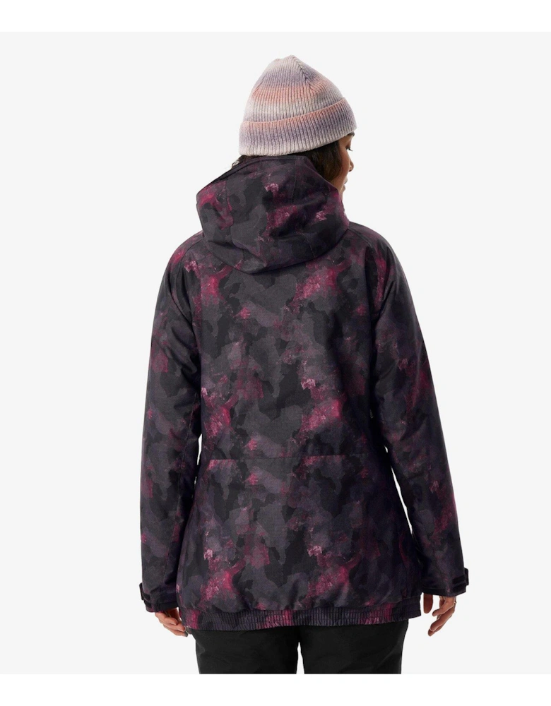Women's 100 Snowboard Jacket - Black