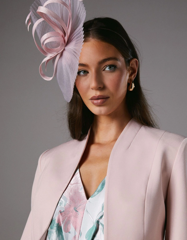 Bow Back Long Sleeve Jacket