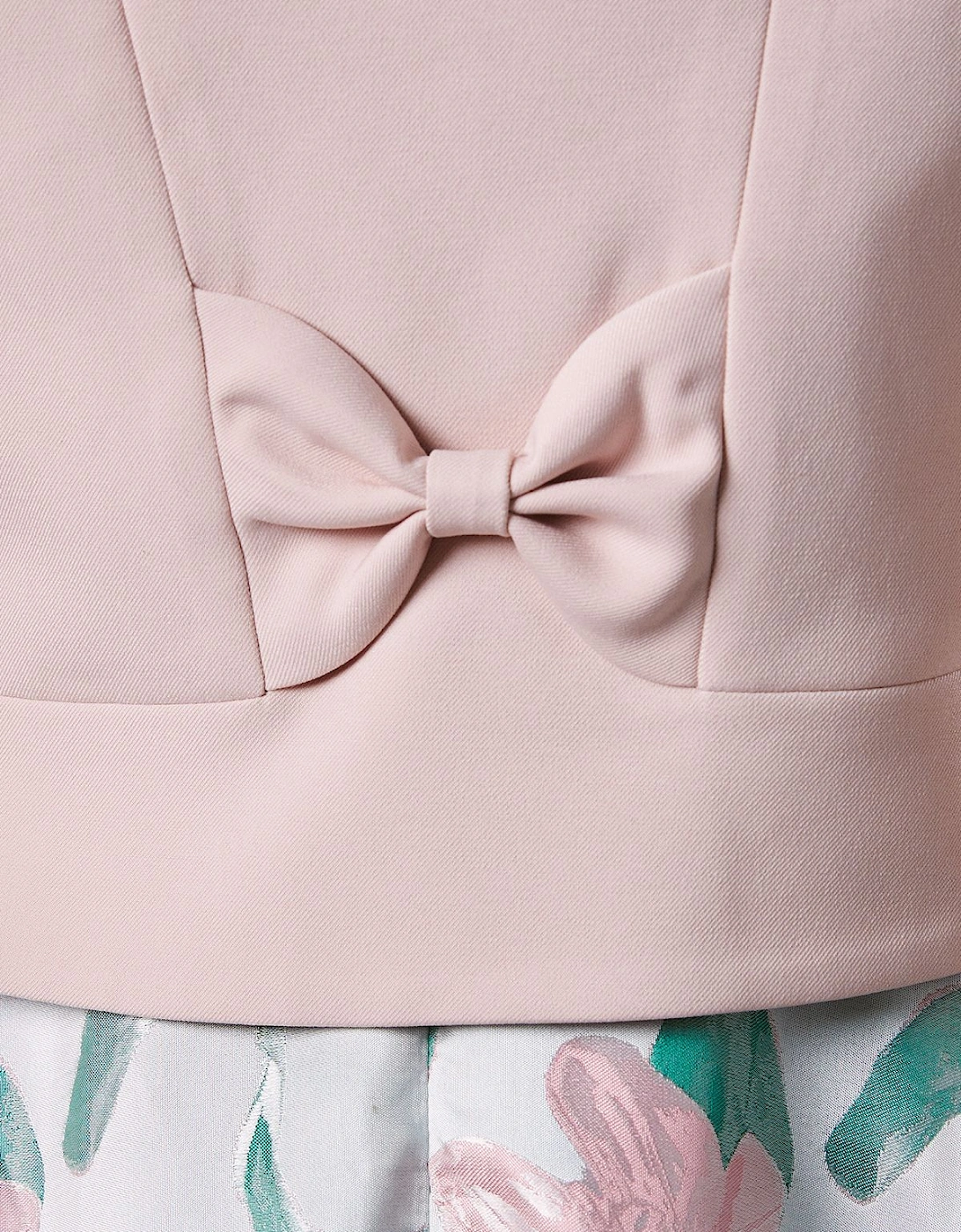 Bow Back Long Sleeve Jacket
