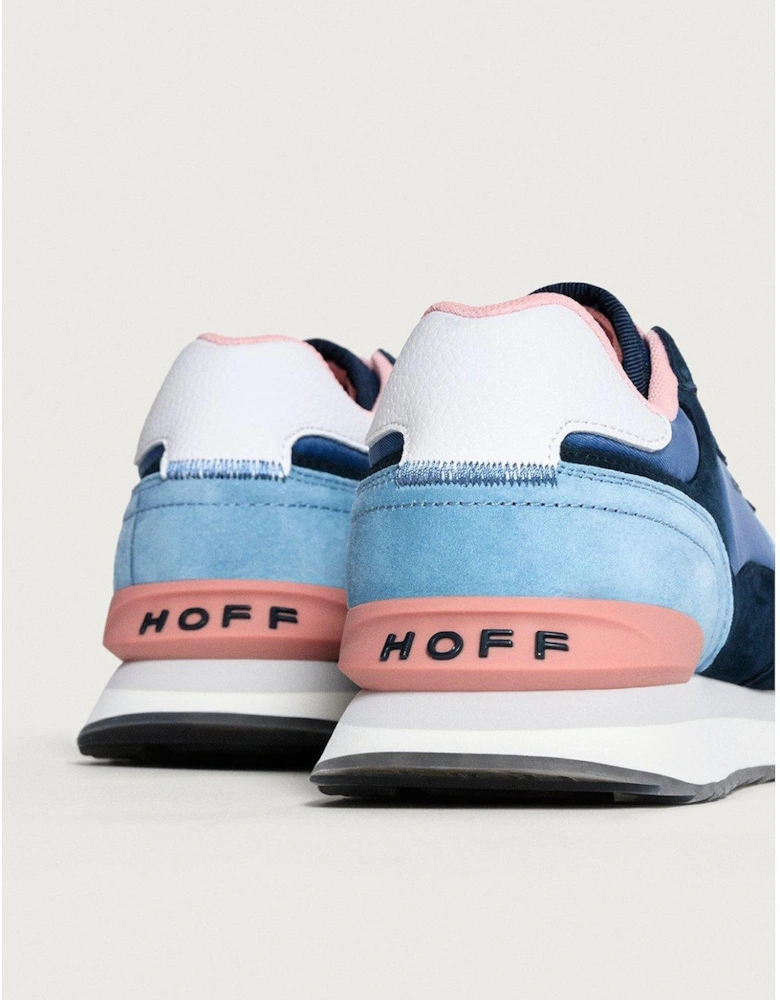 Women's Cork Trainers - Blue