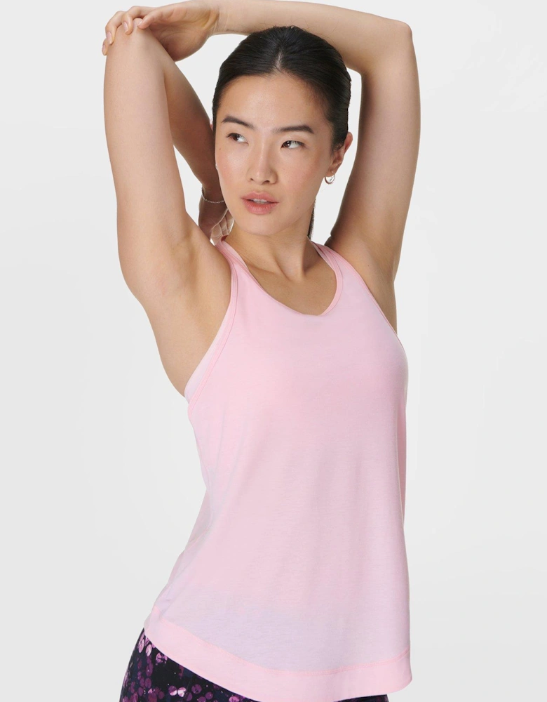 Womens Training Breathe Easy Run Tank Top - Pink