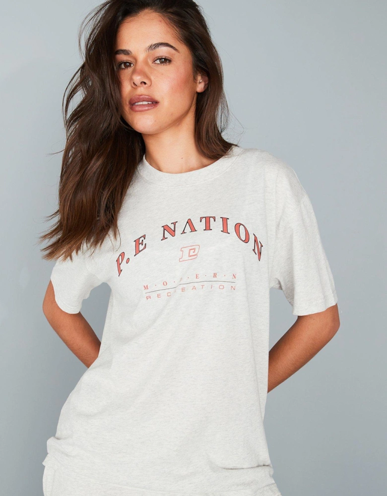 Womens Training Liberation Tee - Grey