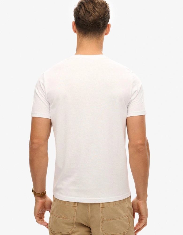 Vintage Logo Heritage Relaxed T-Shirt - White