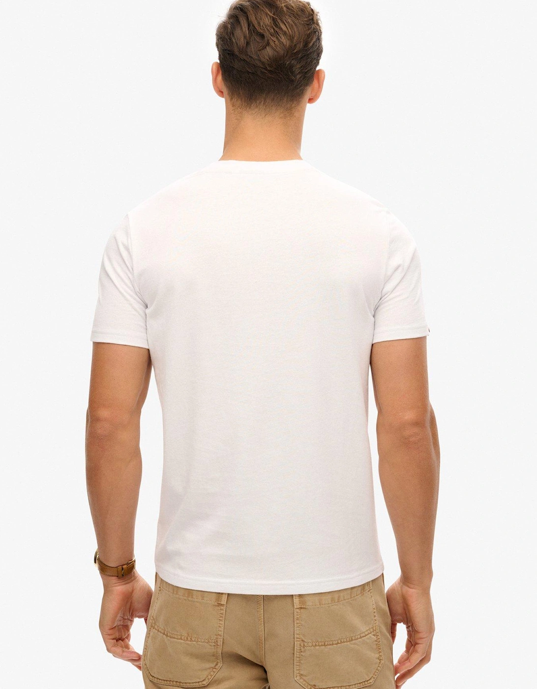 Vintage Logo Heritage Relaxed T-Shirt - White
