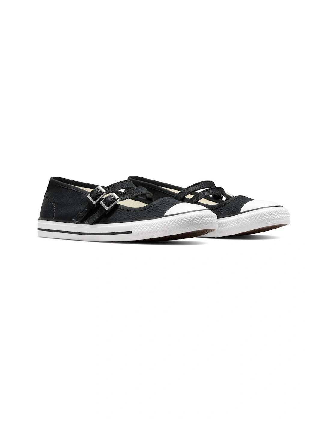Womens Chuck Taylor All Star Dainty Mary Jane Canvas - Black