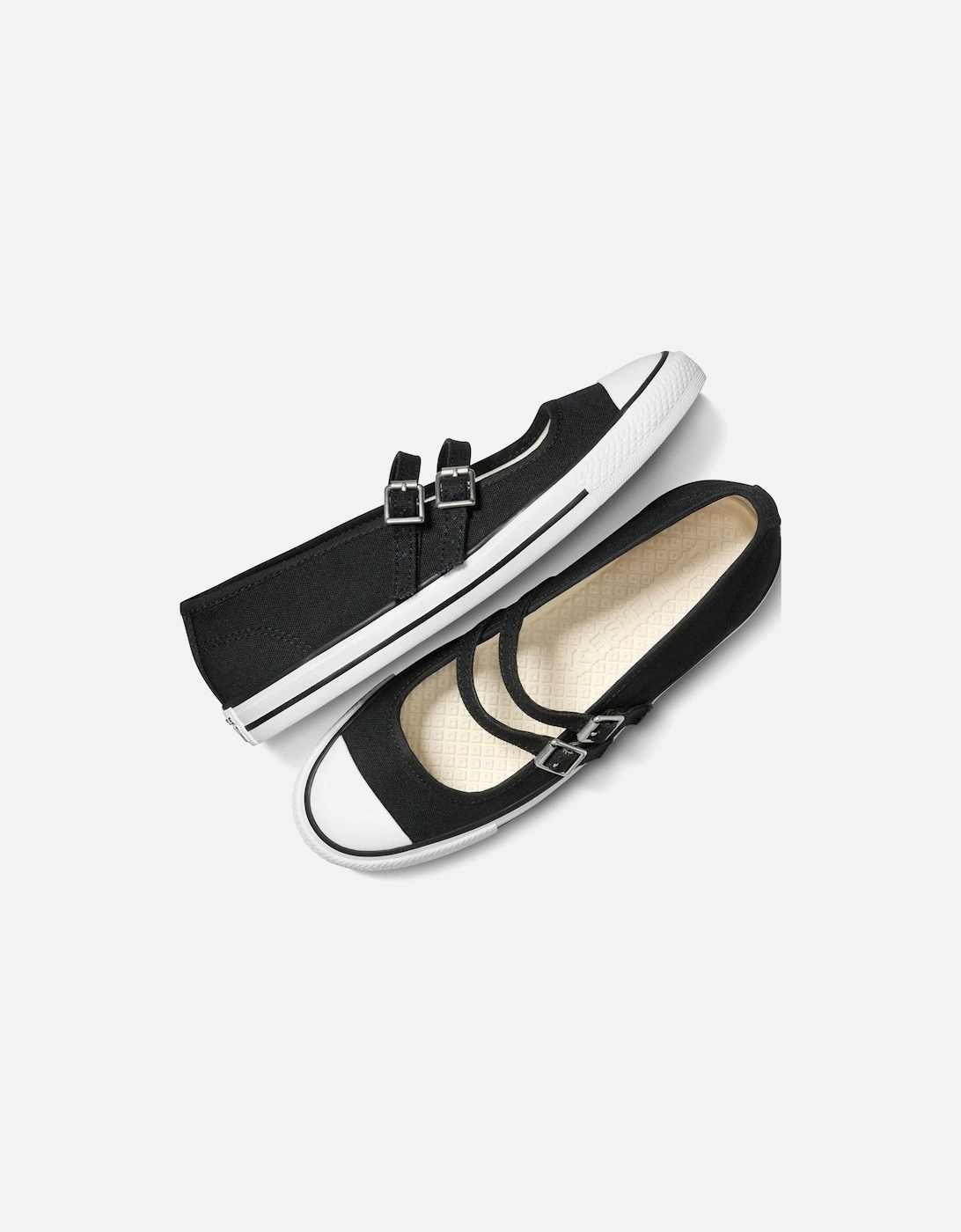 Womens Chuck Taylor All Star Dainty Mary Jane Canvas - Black