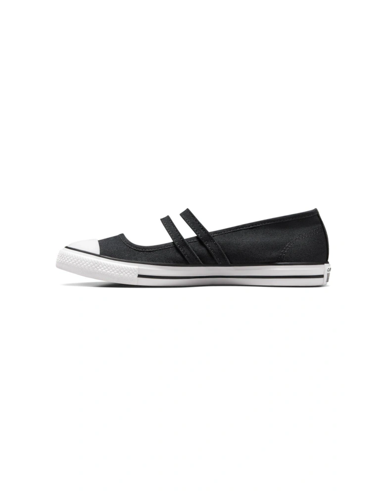 Womens Chuck Taylor All Star Dainty Mary Jane Canvas - Black