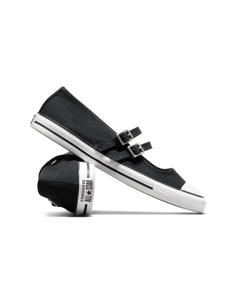 Womens Chuck Taylor All Star Dainty Mary Jane Canvas - Black