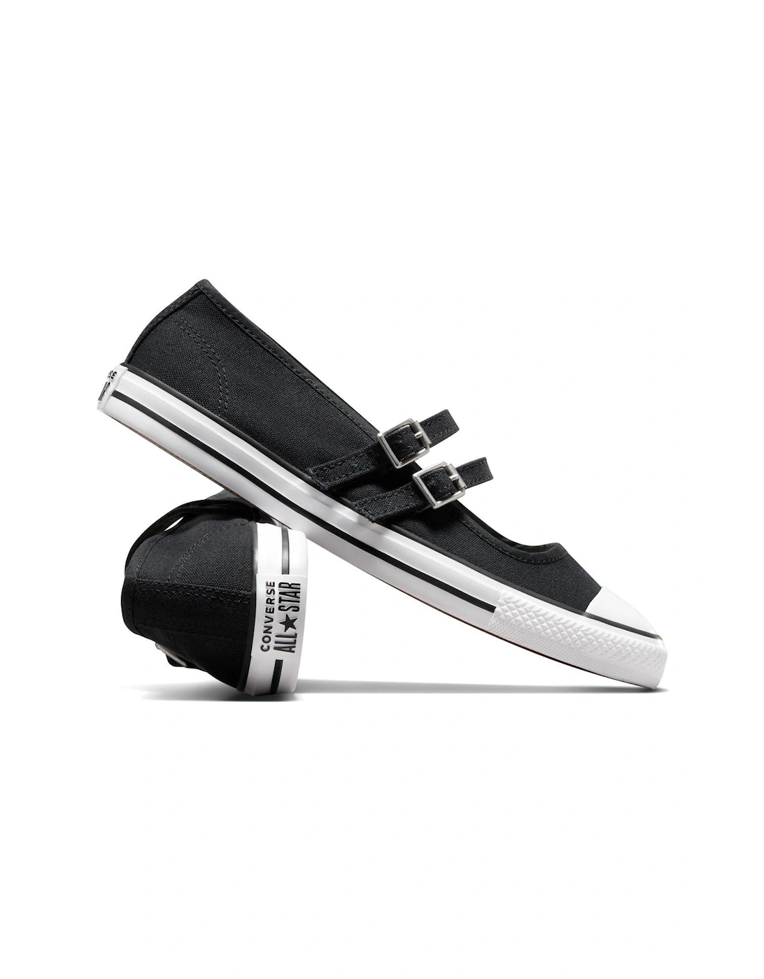 Womens Chuck Taylor All Star Dainty Mary Jane Canvas - Black