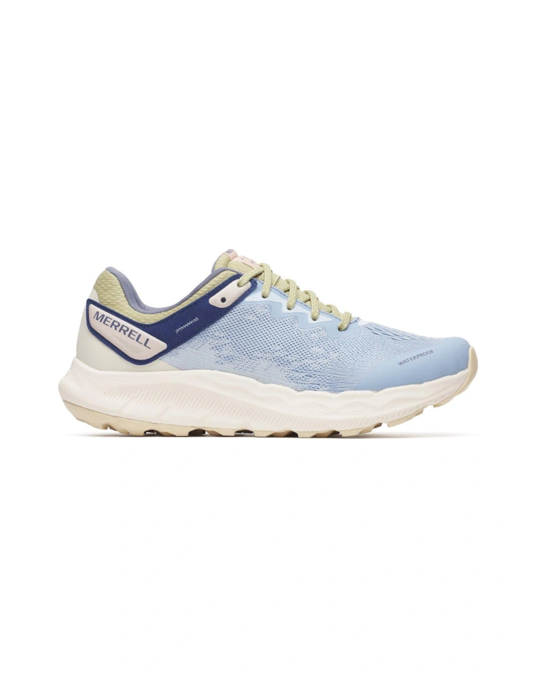 Womens Antora 4 Waterproof Trail Running Shoes - Blue
