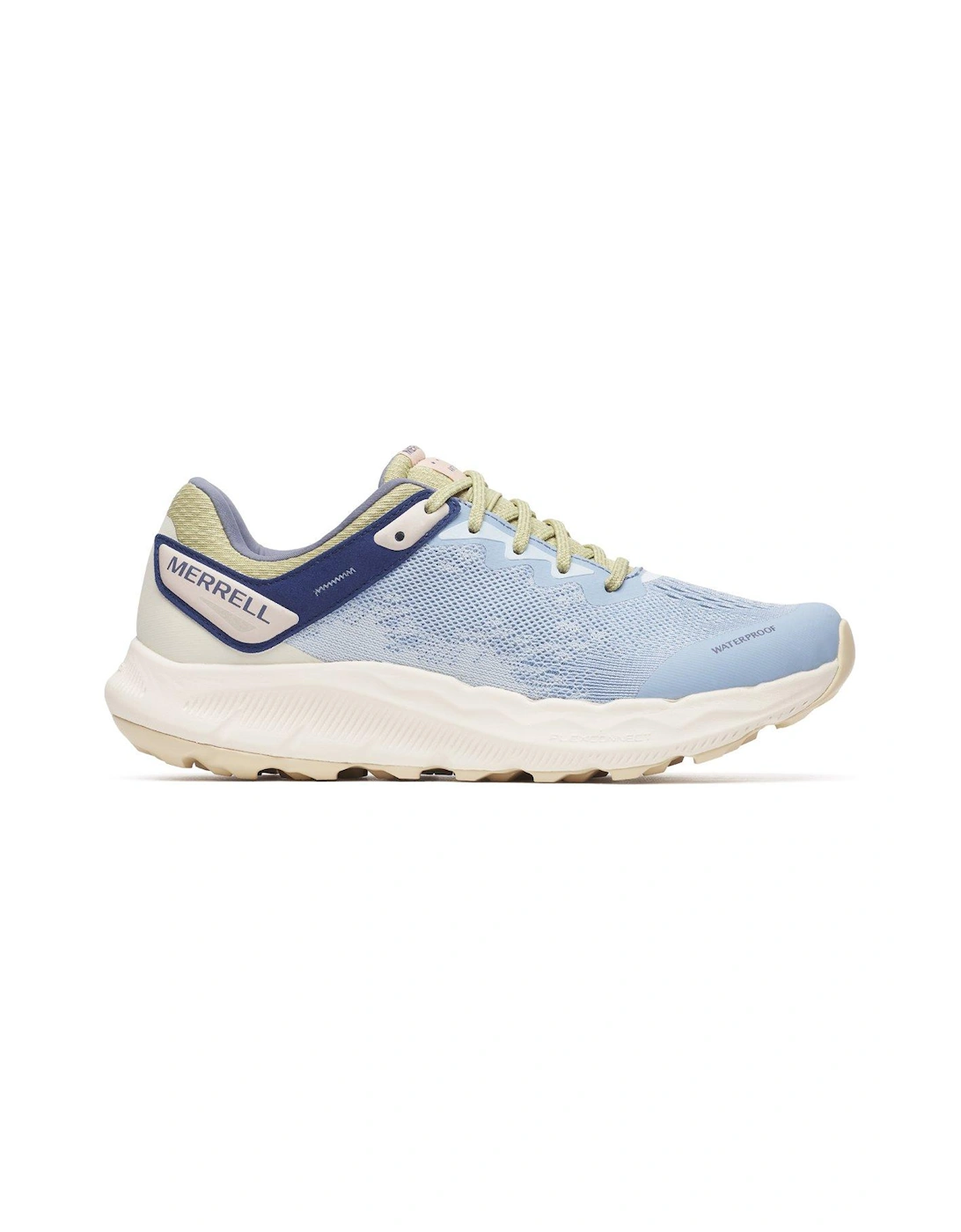 Womens Antora 4 Waterproof Trail Running Shoes - Blue